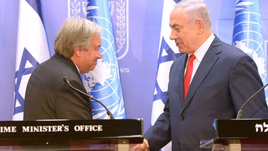 Guterres Netanyahu