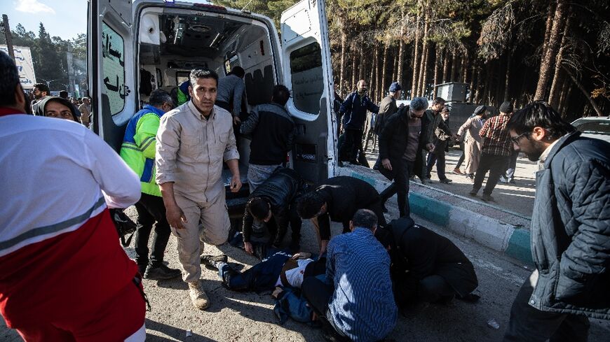 No group has yet claimed responsibility for the double-tap bombing which killed 84 people at a memorial ceremony for storied Iranian general Qasem Soleimani, who was killed in a US drone strike in 2020