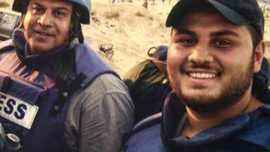 Wael and Hamza Al-Dahdouh and 
