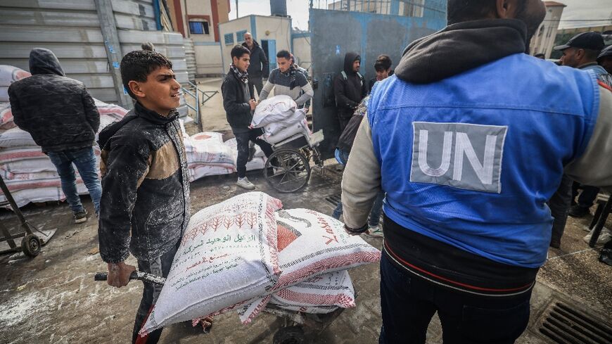 UNRWA's chief said its operations in besieged Gaza were nearing collapse