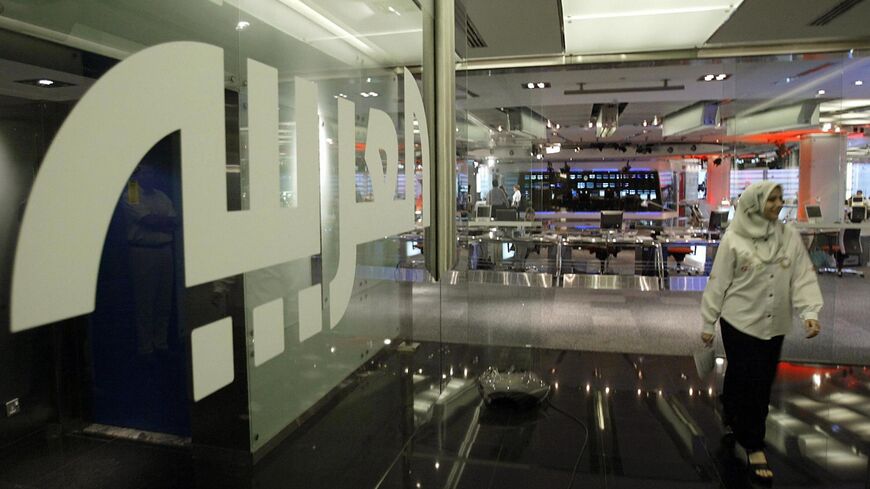The Dubai office of Saudi-owned Al-Arabiya television, a leading pan-Arab satellite news channel, now located in Riyadh, Sept. 25, 2003.