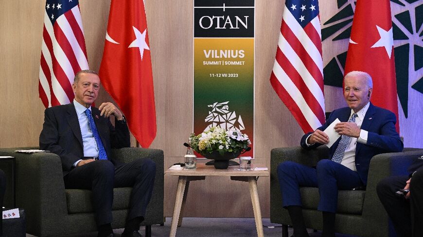 Erdogan and Biden last met at the NATO Summit in Vilnius in July 2023