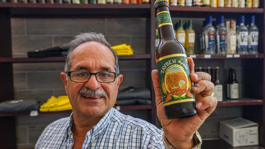 Taybeh owner Nadim Khoury set up the brewery in the occupied West Bank, but the effects of the war in Gaza have caused business to decline dramatically