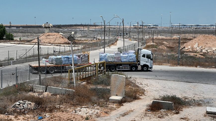 After the closure of the Rafah crossing in May, 2024, Kerem Shalom has become the primary conduit of supplies into the Gaza Strip