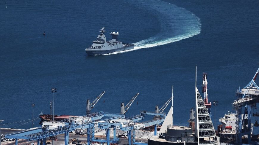 The port city of Haifa hosts Israel's main naval base but it is the port's oil refinery and other highly flammable targets that worry city residents as Lebanon's Hezbollah group readies its threatened retaliation