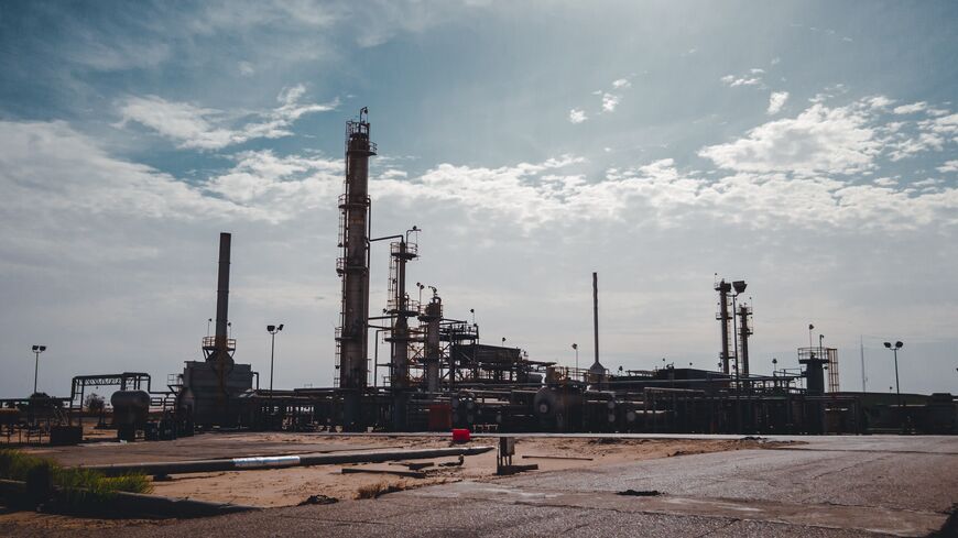 Refinery Sarir in Libya.