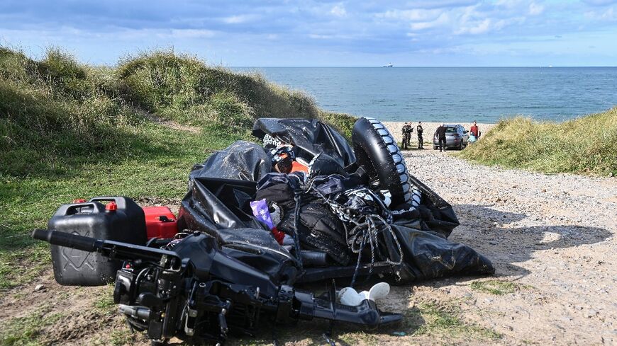 Eight migrants died on Sunday after their overcrowded boat capsized in the Channel