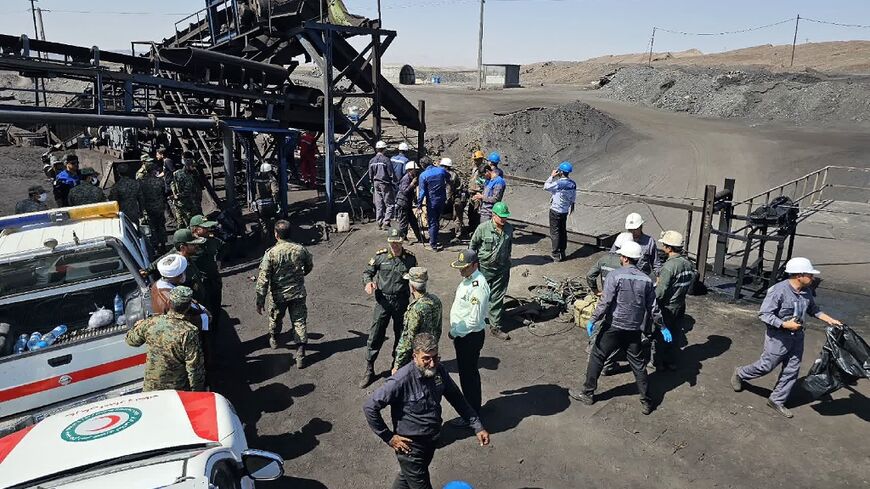 Rescuers fear workers are still trapped inside Iran's Tabas mine after a deadly blast caused by a gas leak