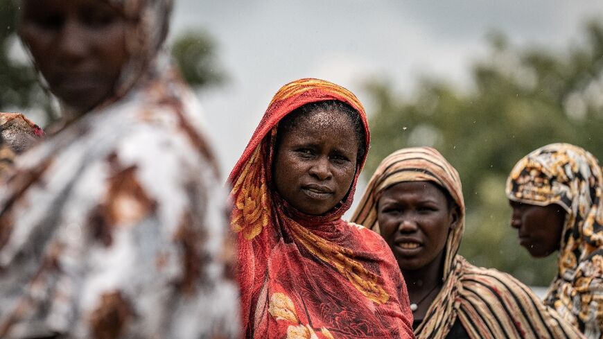 Sudanese refugees from Darfur who fled to Birao, in the neighbouring Central African Republic