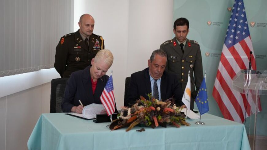 "Roadmap for Bilateral Defense Cooperation" signed between the United States and Cyprus. 