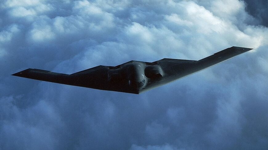 The B-2 is a stealth aircraft capable of flying non-stop from the US, with a payload of 40,000 pounds of bombs