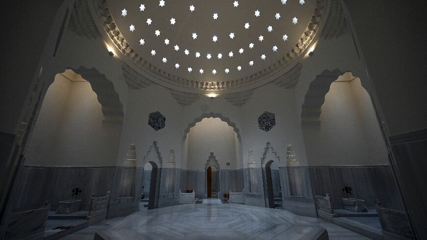 Built 500 years ago, Istanbul's Zeyrek Cinili Hammam recently reopened after a restoration process that took 13 years 