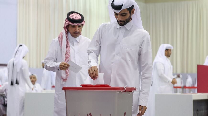 Qataris voted in a referendum on amending the constitution on Tuesday