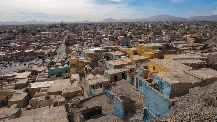 A view of Zahedan from ShirAbad neighbourhood in Sistan and Baluchestan, Iran, on Dec. 3, 2018.