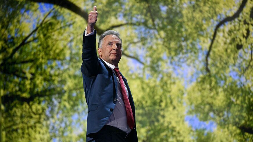 US investor Steve Witkoff attends the last day of the 2024 Republican National Convention at the Fiserv Forum in Milwaukee, Wisconsin, on July 18, 2024.