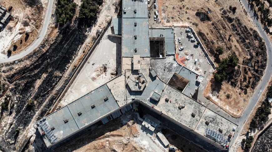 The notorious Saydnaya prison complex 'is pretty much emptied of any documents', said Magally