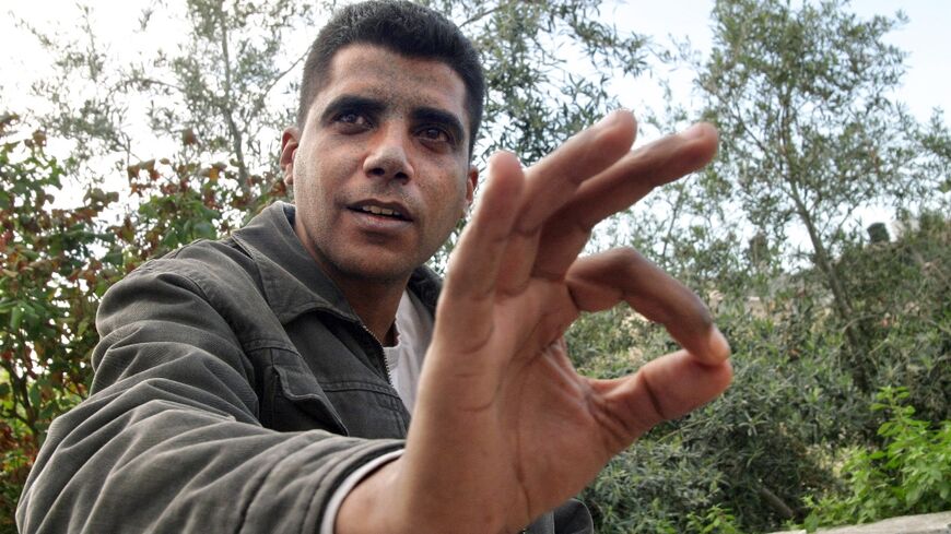 Zakaria Zubeidi, pictured in 2007 when he returned to Jenin under an amnesty which Israeli later revoked