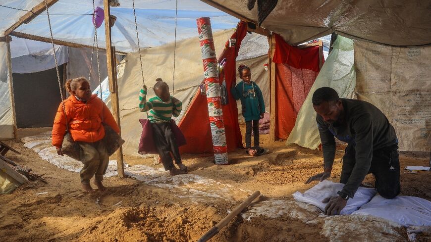 Citing the United Nations, the IFRC highlighted the deaths of eight newborn babies who had been living in tents