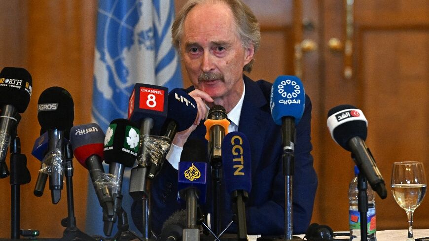 UN Syria envoy Geir Pedersen calls for a peaceful solution between the new Damascus government and the Kurds.