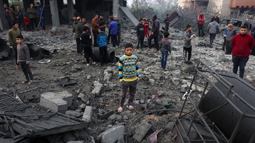 Much of Gaza has been reduced to rubble by the Israeli military offensive, with Human Rights Watch saying there had been 'crimes against humanity' committed by that country's forces