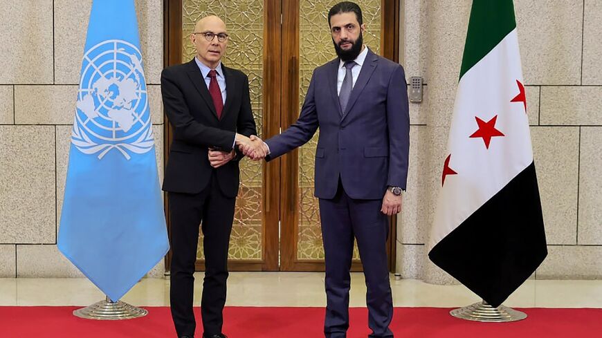 UN rights chief Volker Turk met with Syria's new leader Ahmed al-Sharaa in Damascus