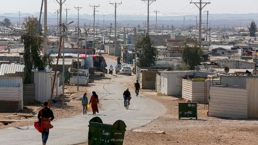 The Zaatari refugee camp in Jordan is home to 75,000 people