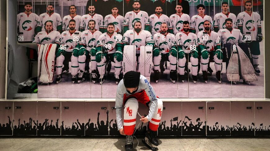 The Iranian women's ice hockey league played its inaugural round in December 2021