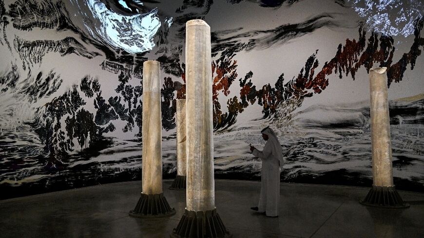 The first edition of the Islamic Arts Biennale in 2023 attracted 600,000 visitors -- approaching the Venice Biennale