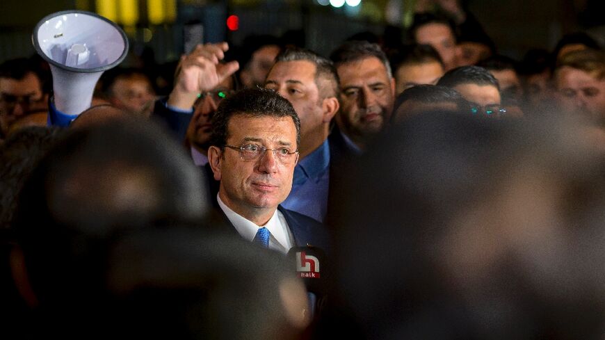 Istanbul's Mayor Ekrem Imamoglu is widely seen as the biggest challenger to Turkey's President Recep Tayyip Erdogan
