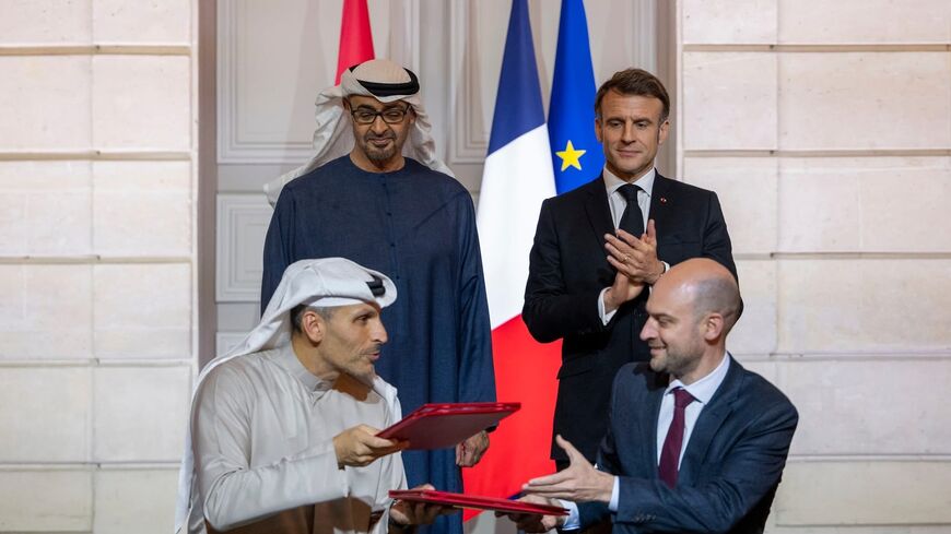 His Highness Sheikh Mohamed bin Zayed was hosted in Paris by President Emmanuel Macron, where the sides signed a groundbreaking cooperation agreement in AI, on Feb. 6, 2025.