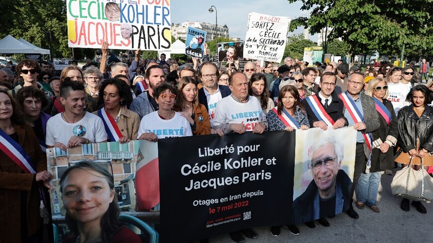 Two French citizens have been detained in Iran for three years