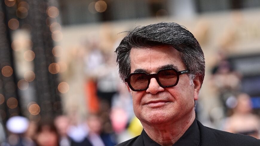 Jafar Panahi arrives for the screening of his film 