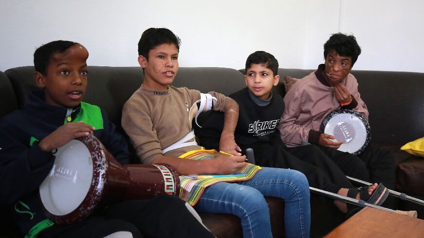 The Al-Mosawah hospital in Jordan, run by medical charity Doctors Without Borders (MSF), provides reconstructive surgery to youngsters maimed or disfigured in conflicts across the Middle East.
