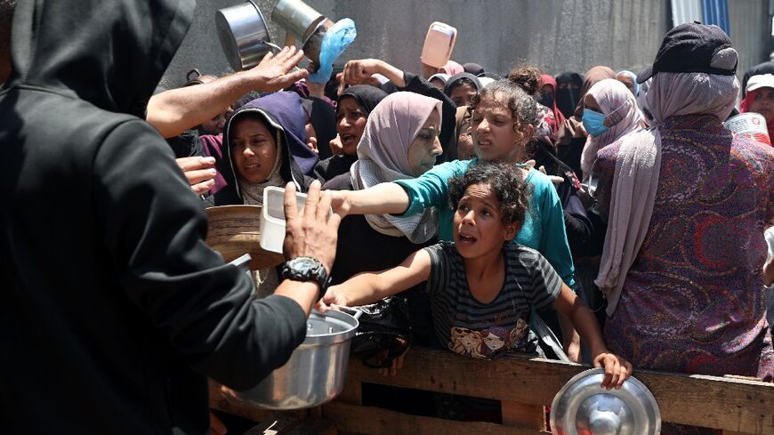Israel has cut Gaza off from aid since March, with aid agencies warnnig they have run out of food