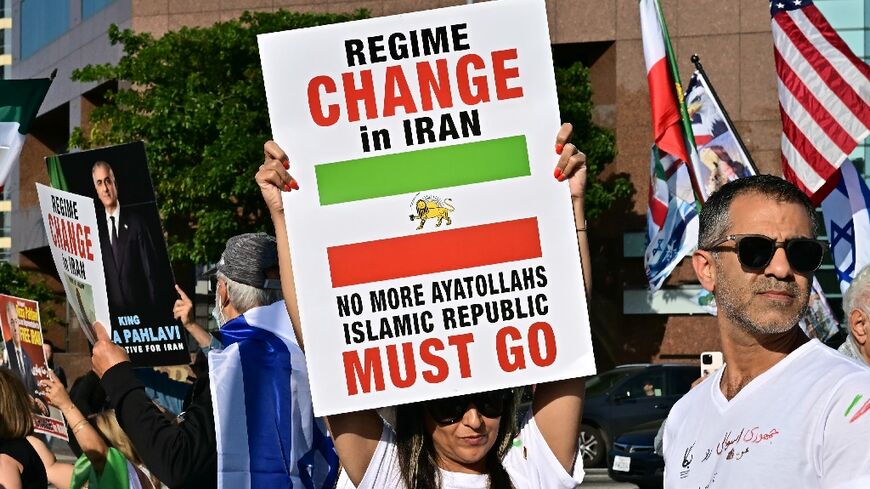 Demonstrators in Los Angeles call for change in Tehran