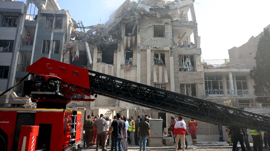 Iran said senior military officers and scientists were among those killed