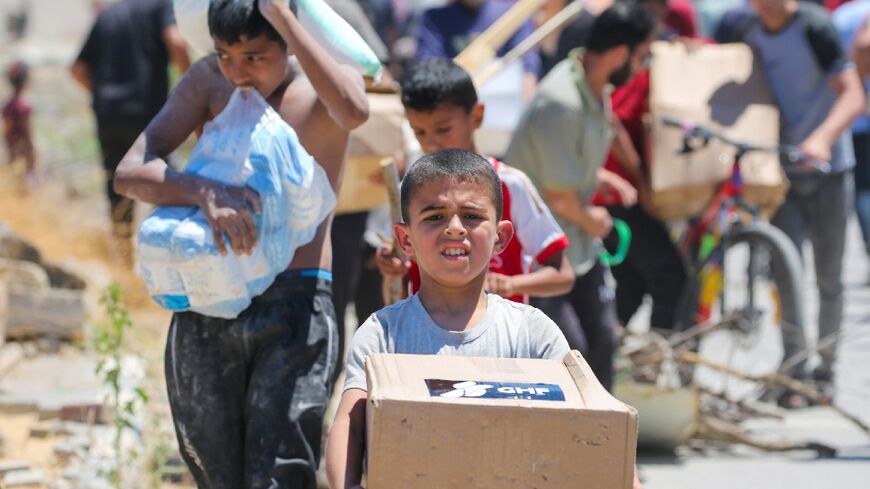 Aid centres in hunger-wracked Gaza will temporarily close on Wednesday