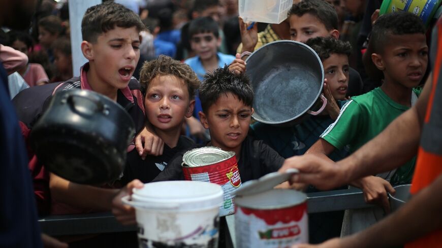 The UN condemned what it said was Israel's 'weaponisation of food' aid in Gaza