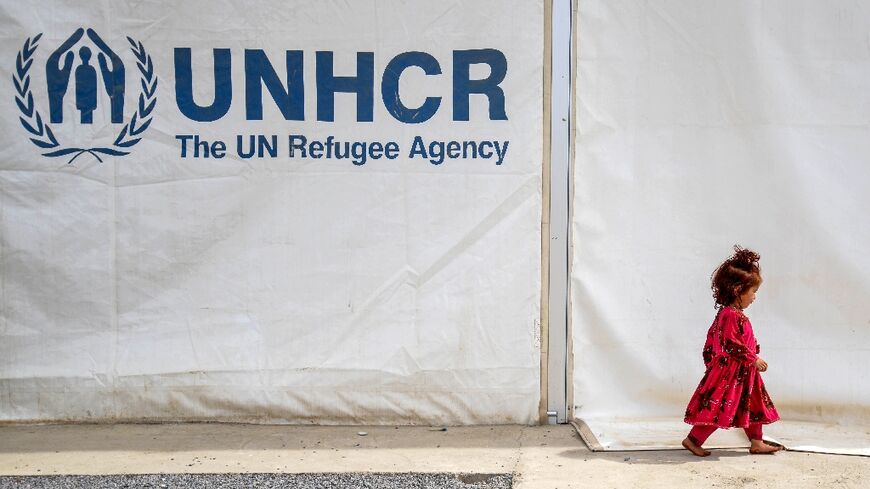 The UN said the number of people forcibly displaced worldwide was 'untenably high'