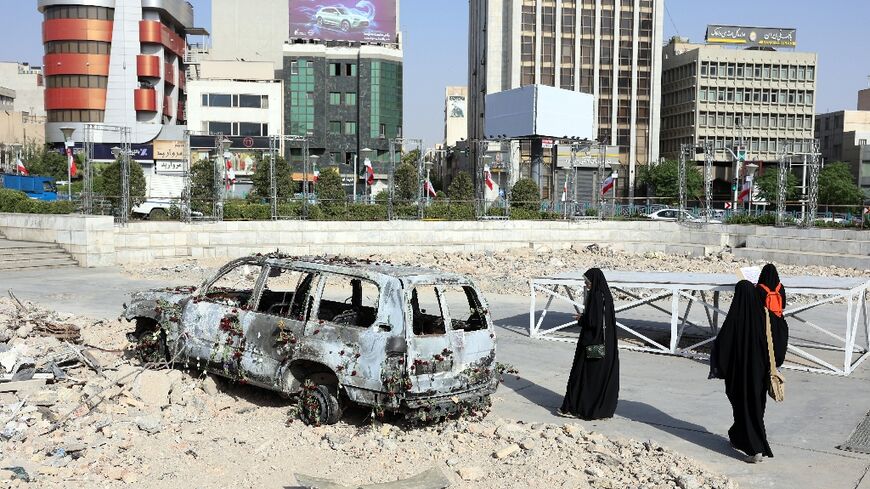 Iran said it fired missiles at a US base in Qatar, while Israeli strikes continued to pound Tehran on the war's 11th day