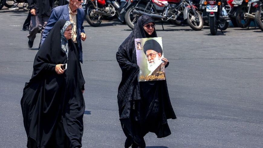 Supreme leader Ayatollah Ali Khamenei warned Israel it faces a 'bitter and painful' fate over the attacks