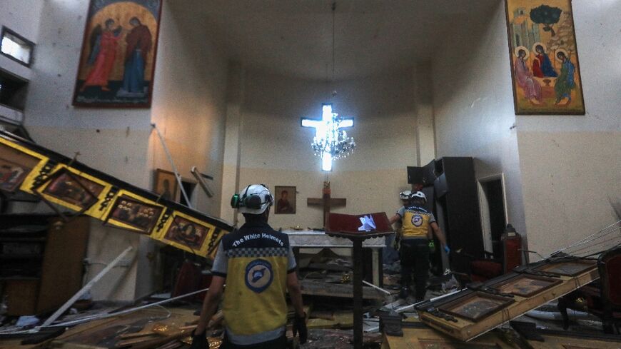 The Orthodox patriarchate in Damascus called on the authorities to 'ensure the protection of all citizens'