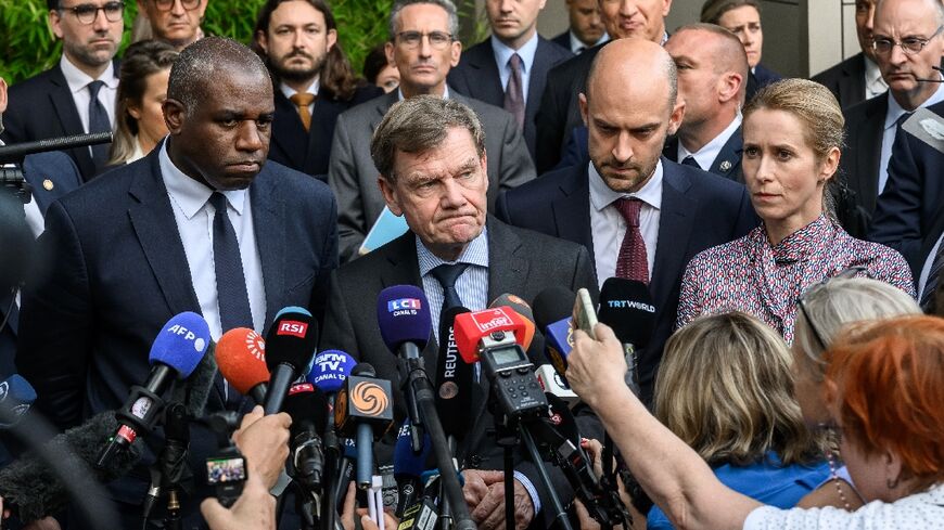 The top diplomats made no mention of any breakthrough