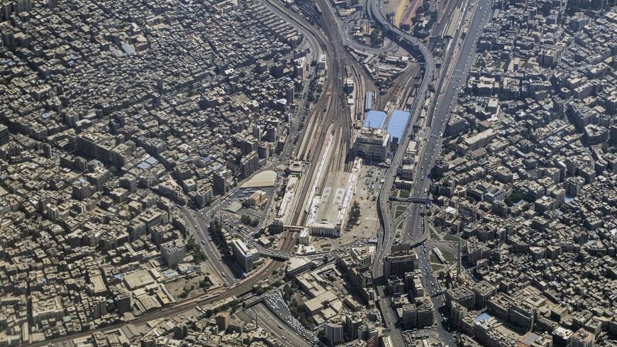 in the center of the Egyptian capital, May 6, 2022. 