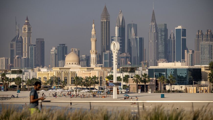 A view of the Dubai skyline, May 12, 2025.