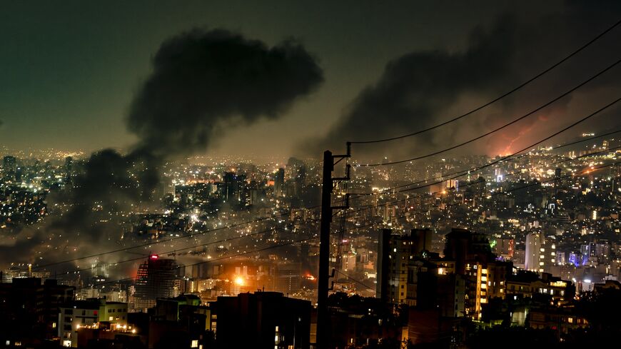 Smoke rises from locations targeted in Tehran amid the third day of Israel's waves of strikes against Iran, on Sunday, June 15, 2025.