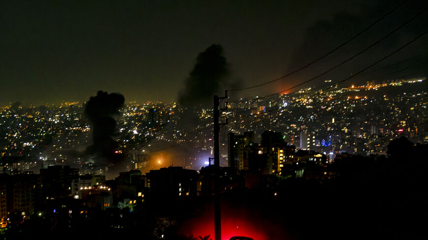 Smoke rises from locations targeted in Tehran amid the third day of Israel's waves of strikes against Iran, on Sunday, June 15, 2025. (Photo by Khoshiran / Middle East Images via AFP) (Photo by KHOSHIRAN/Middle East Images/AFP via Getty Images)
