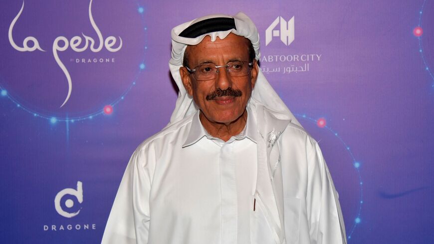 Khalaf Ahmad al-Habtoor, Chairman of the al-Habtoor Group, attending the World Premiere of La Perle in Dubai
