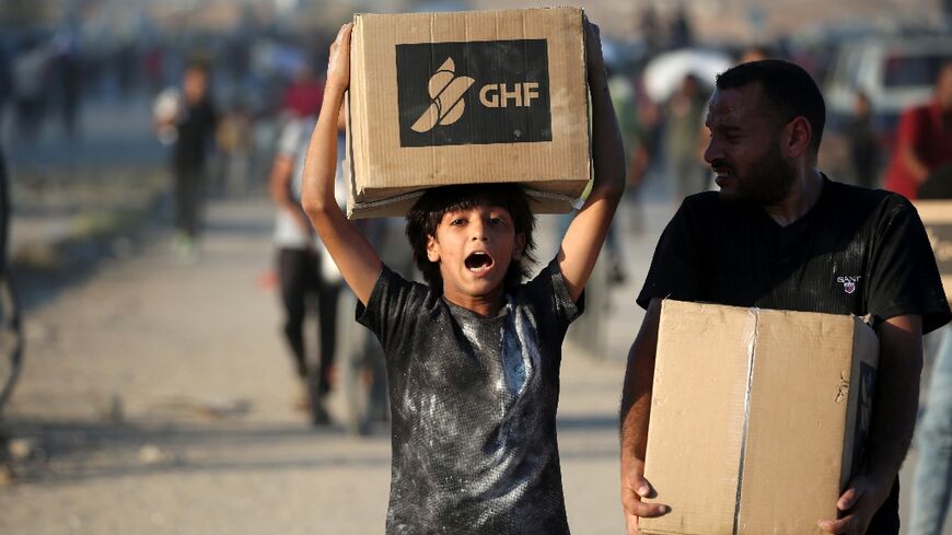GHF has denied that deadly incidents were linked to its aid distribution points