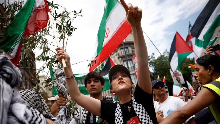 There have been monthly protests in the British capital since the start of the 20-month-long war between Israel and Hamas